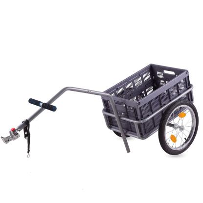 Cykelanhænger med aftagelig transportkasse, maks. 50 kg