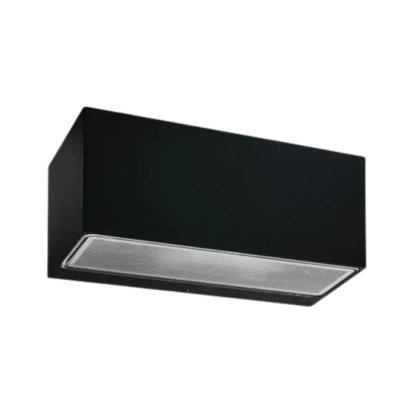 Norlys Asker Big, Up/Down væglampe, sort, E27, IP65