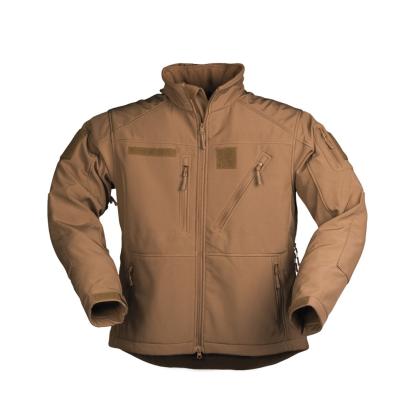 Mil-Tec SCU 14 softshelljakke, dark coyote brun 
