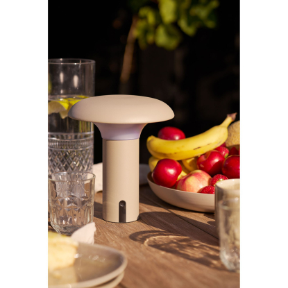 Ramsey LED lampe, H21,5 cm, beige