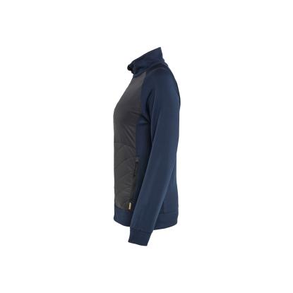 Blåkläder 3419 dame hybrid sweatshirt, mørk marineblå/sort
