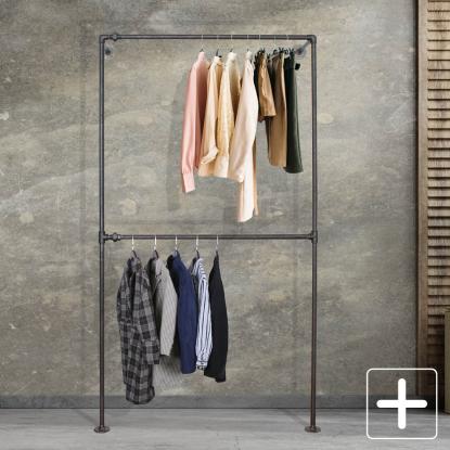 Simple Racks Harlem tøjsystem, 210 cm højt
