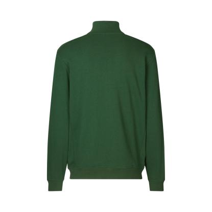 ID PRO Wear CARE 0382 cardigan, ubørstet, flaskegrøn
