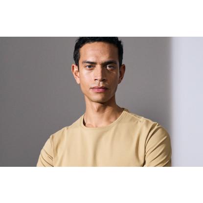 ID 0594 Stretch T-shirt, komfort, sand