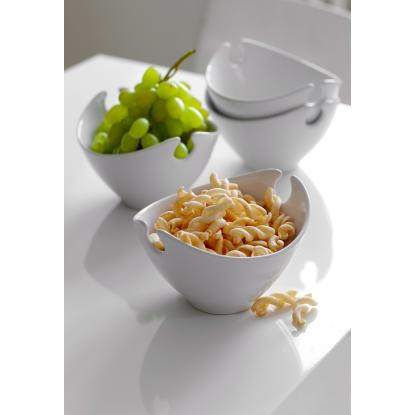 Steel-Function skål, porcelæn, 500 ml, hvid - 4 stk.