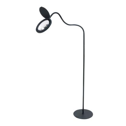 Halo Design Magni LED gulvlampe med 3x forstørrelse, sort