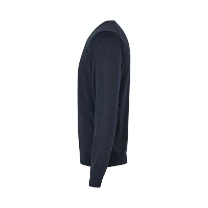 Seven Seas S670 The knit pullover med v-hals, navy