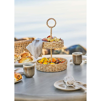 Bonnet spisebord, grå, Ø120 cm