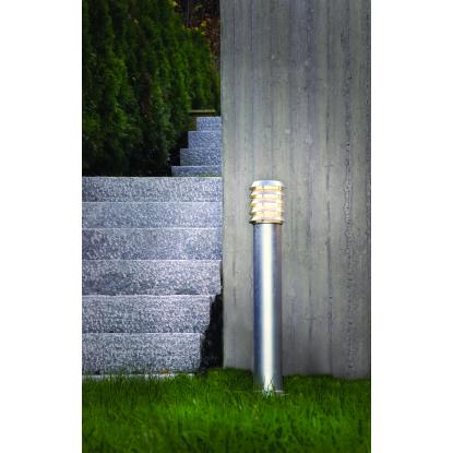 Norlys Alta LED pullert, lille, galvaniseret, IP65