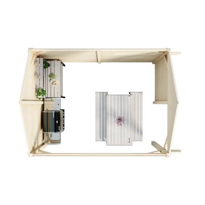 Luoman Lillevilla Kielo grillpavillon - 12 m²