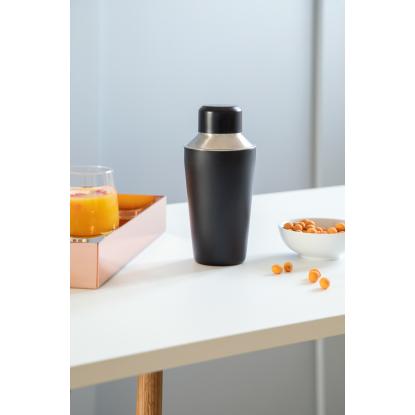 Steel-Function cocktailshaker, rustfrit stål, sort - 750 ml