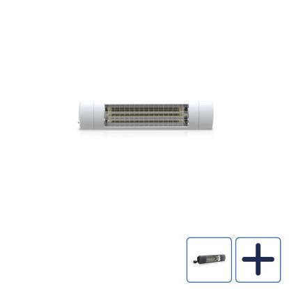 ETHERMA EXO COMFORT RC infrarød varmer uden fjernbetjening, IP65, 1800W