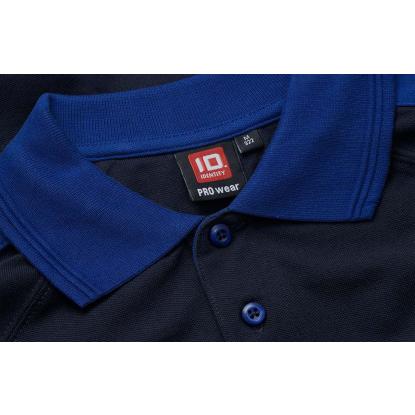 ID PRO Wear 0322 poloshirt med kontrast, navy