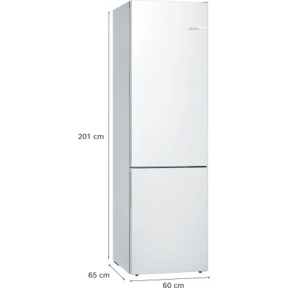 Bosch KGE39AWCA fritstående kølefryseskab, 249 + 94 liter