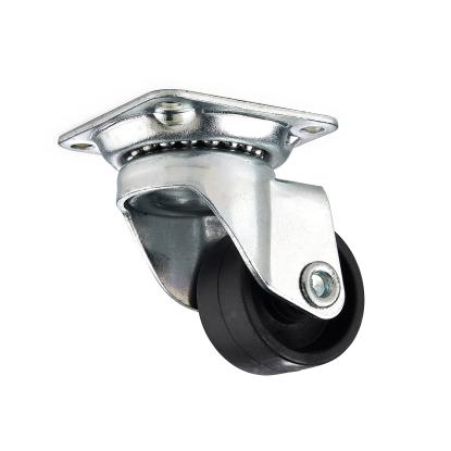 Habo 5345 møbelhjul med fast plade, Ø30 mm - 4stk.