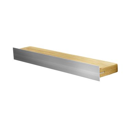 Hoigaard GH-38 gallerihylde, L38 cm, sæbebehandlet eg og alu