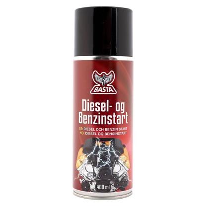 Basta diesel og benzin-start, spray, 400 ml