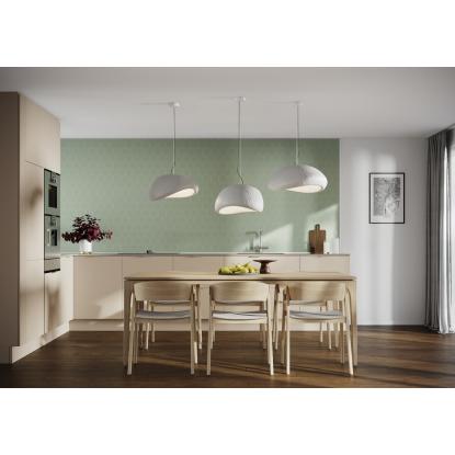 Fibo Colour vådrumspanel med hexagon fliselook, 10 x 600 x 2400 mm, olivegreen extra matt