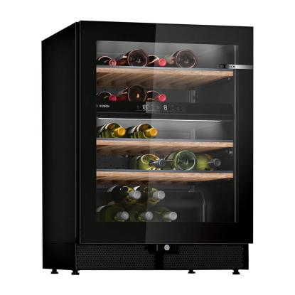 Bosch KWK16ABGB fritstående vinkøleskab til 44 flasker