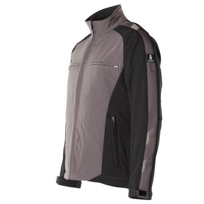 MASCOT UNIQUE Dresden softshell jakke, antracit/sort