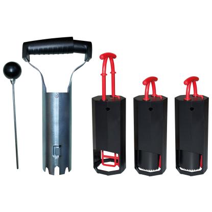 RYOM mosegrisefælde inkl. hulbor - 3 stk.