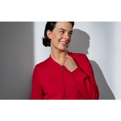ID PRO Wear 0367 sweat cardigan, dame, rød