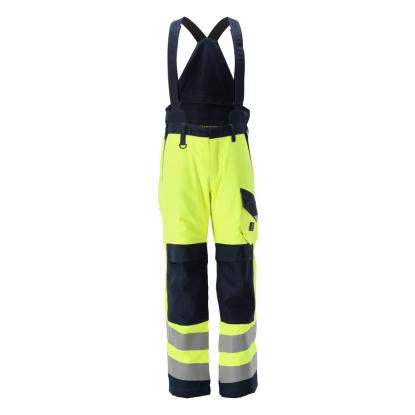 MASCOT MULTISAFE Renens vinterbukser, hi-vis gul/mørk marine