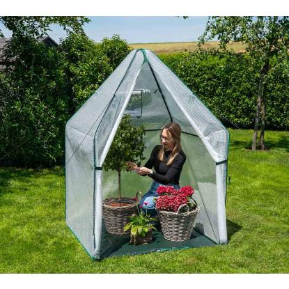 Westmann Chili overvintringstelt/drivhus, PE-folie, hvid, 180 x 120 x 120 cm