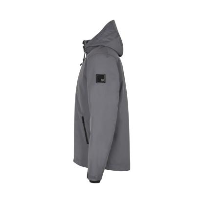 ID 0842 Hooded vinterjakke, silver grey