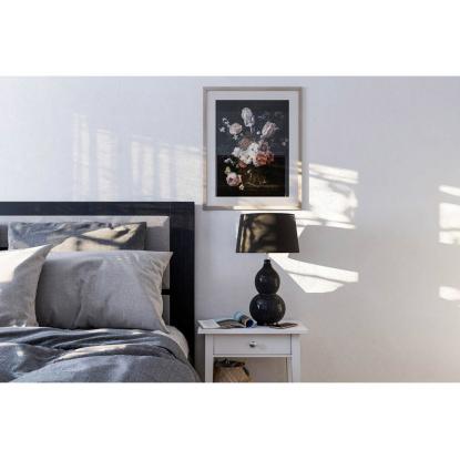 By Rydéns Lofty bordlampe, H56 cm, sort