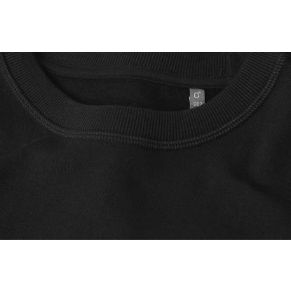 ID 0682 sweatshirt, økologisk, sort