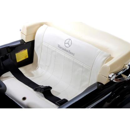 Mercedes 300S elbil, 2 x 12V, sort