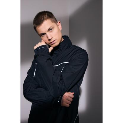 ID 0712 Zip-n-Mix skaljakke, sort
