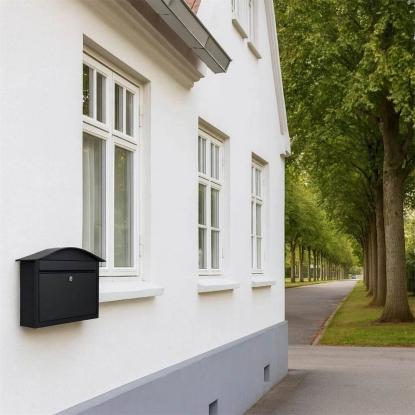 Glori ir Ko PD948 klassisk postkasse, sort
