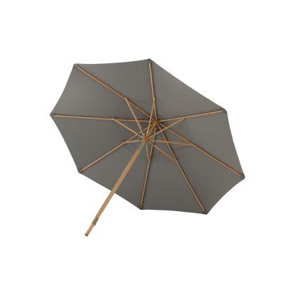 Venture Design Nypo parasol med tilt, grå/natur, Ø330 cm