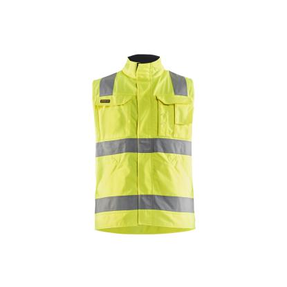 Blåkläder 8505 high vis vest, hi-vis gul/marineblå