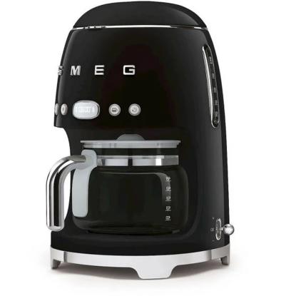 Smeg DCF02BLEU kaffemaskine, 10 kopper, sort