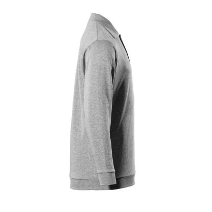 MASCOT CROSSOVER polosweatshirt, grå-meleret