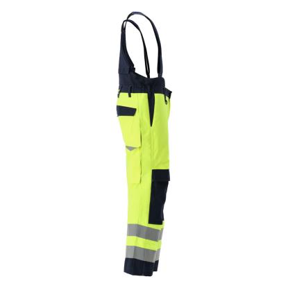 MASCOT MULTISAFE Renens vinterbukser, hi-vis gul/mørk marine