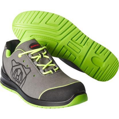 MASCOT FOOTWEAR CLASSIC sikkerhedssko, grå/limegrøn