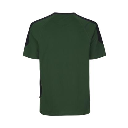 ID PRO Wear 0302 T-shirt med kontrast, flaskegrøn
