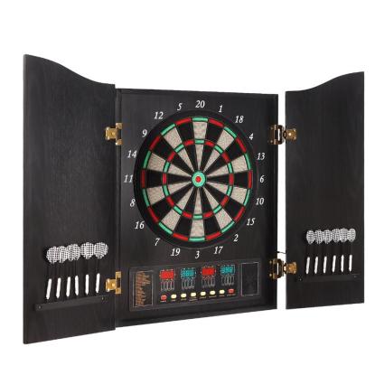 Stanlord Counter elektronisk dartskab med 12 pile, sort