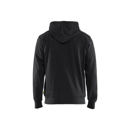 Blåkläder 3366 hættetrøje full-zip, sort