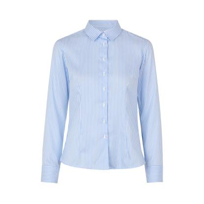 Seven Seas S780 Fine Twill Cadet skjorte, modern, dame, lys blå