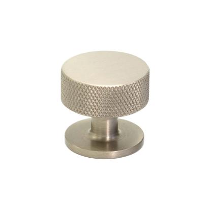Beslag Design Crest knop, Ø32 mm, rustfrit stål look