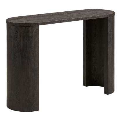 Bibione konsolbord, mørkebrun, 114 cm