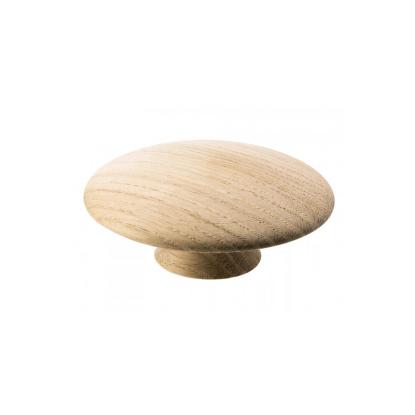 Beslag Design Mushroom knop, Ø65 mm, ubehandlet eg