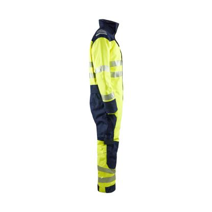 Blåkläder 6317 multinorm vinter kedeldragt inherent, hi-vis gul/marineblå