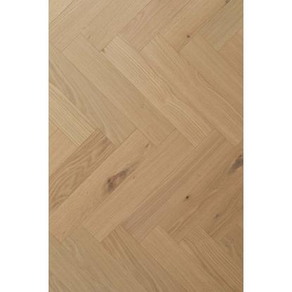 Moland Super Eg Herringbone Design Brisbane Natural Oak plankegulv, venstre stav, matlak