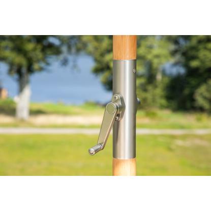 Venture Design Cerox parasol, natur/hvid, Ø270 cm